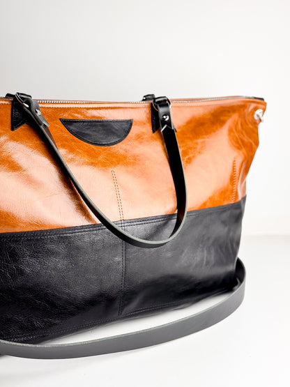 Everyday Collection | Roundabout Weekender Tote | Whiskey + Black