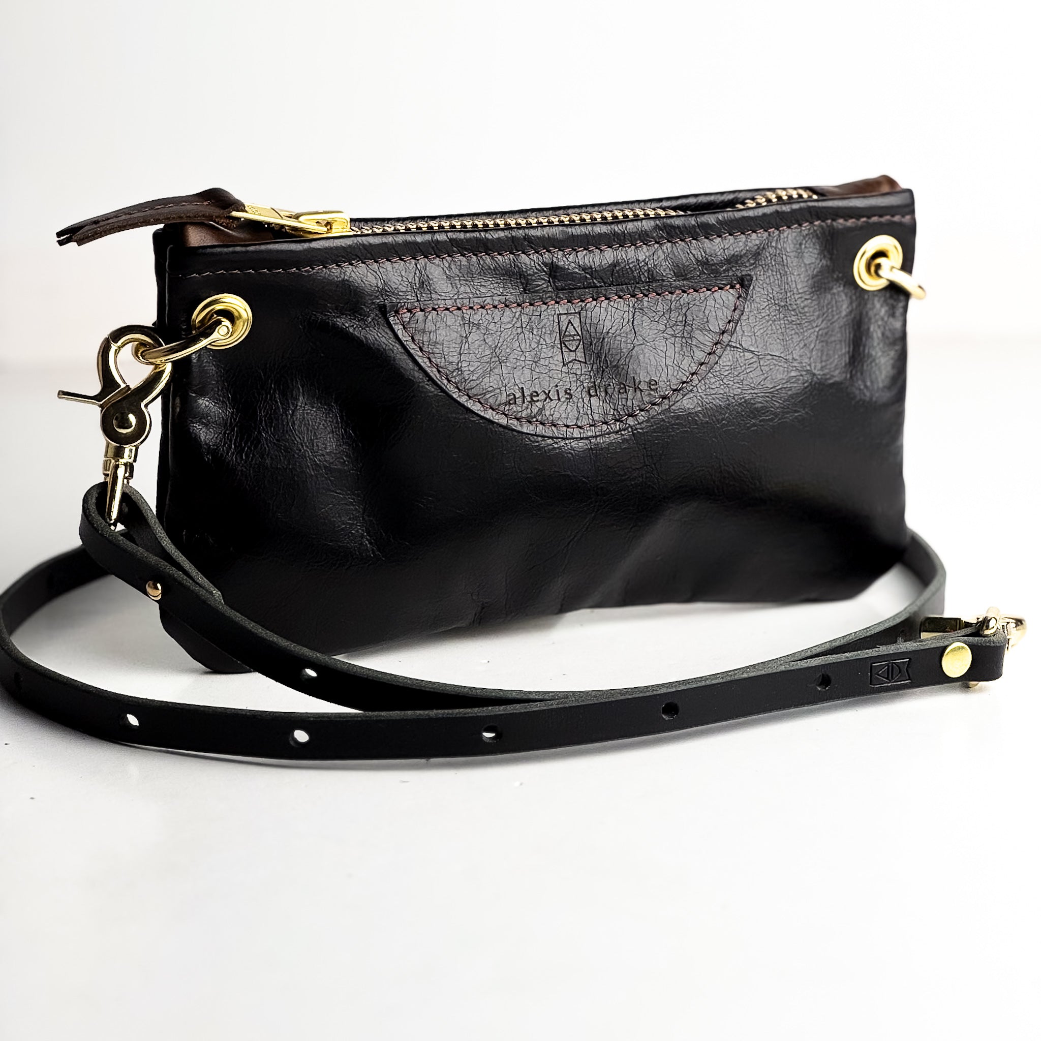 Everyday Collection | Belt Bag Clutch + Crossbody | Black