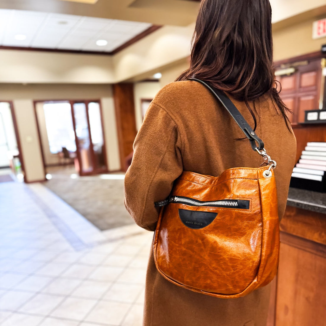 Everyday Collection | Esther Shoulder Tote | Whiskey