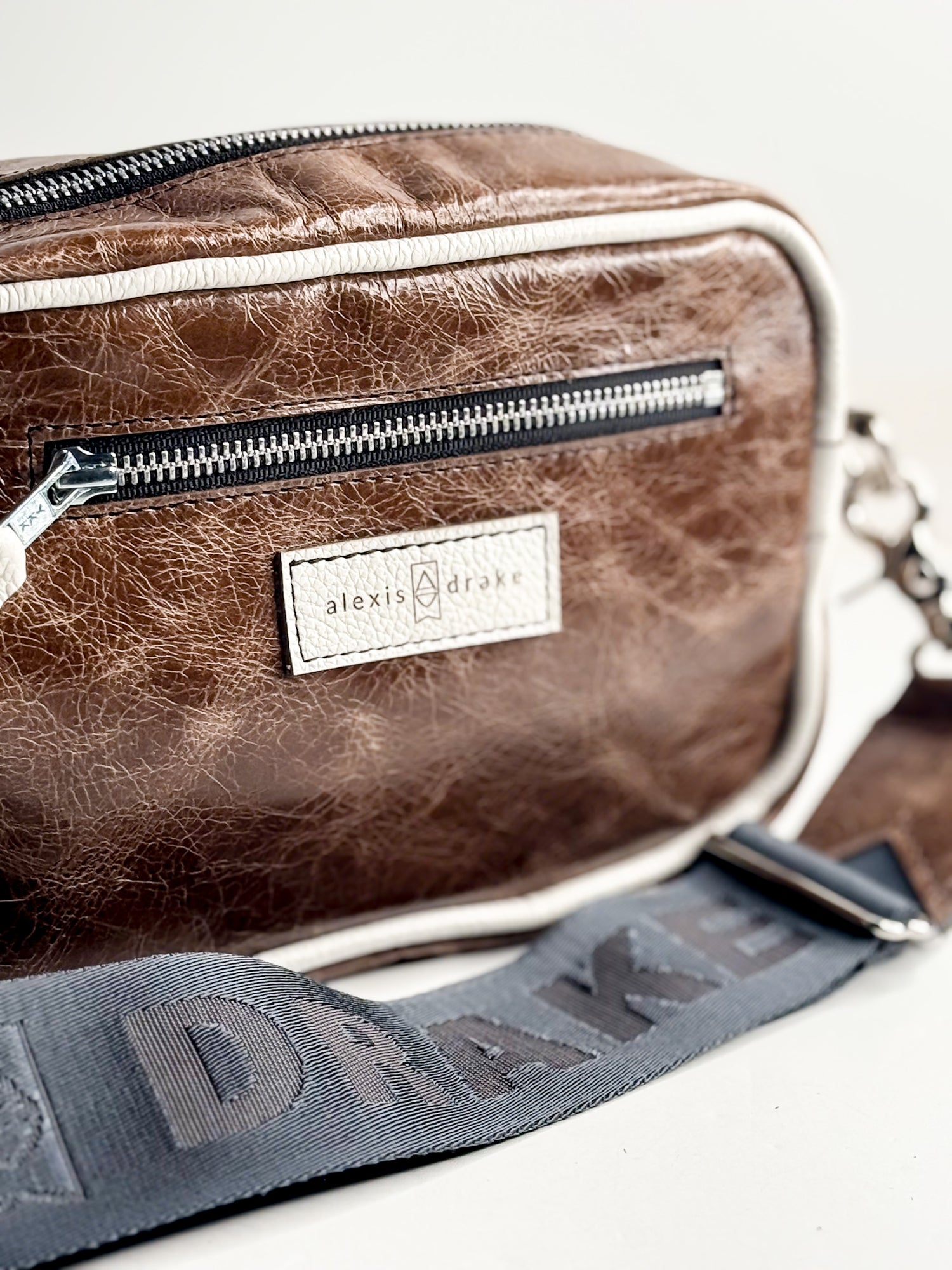 Blank Canvas Collection | Maeve Crossbody | Clay + Gallery White