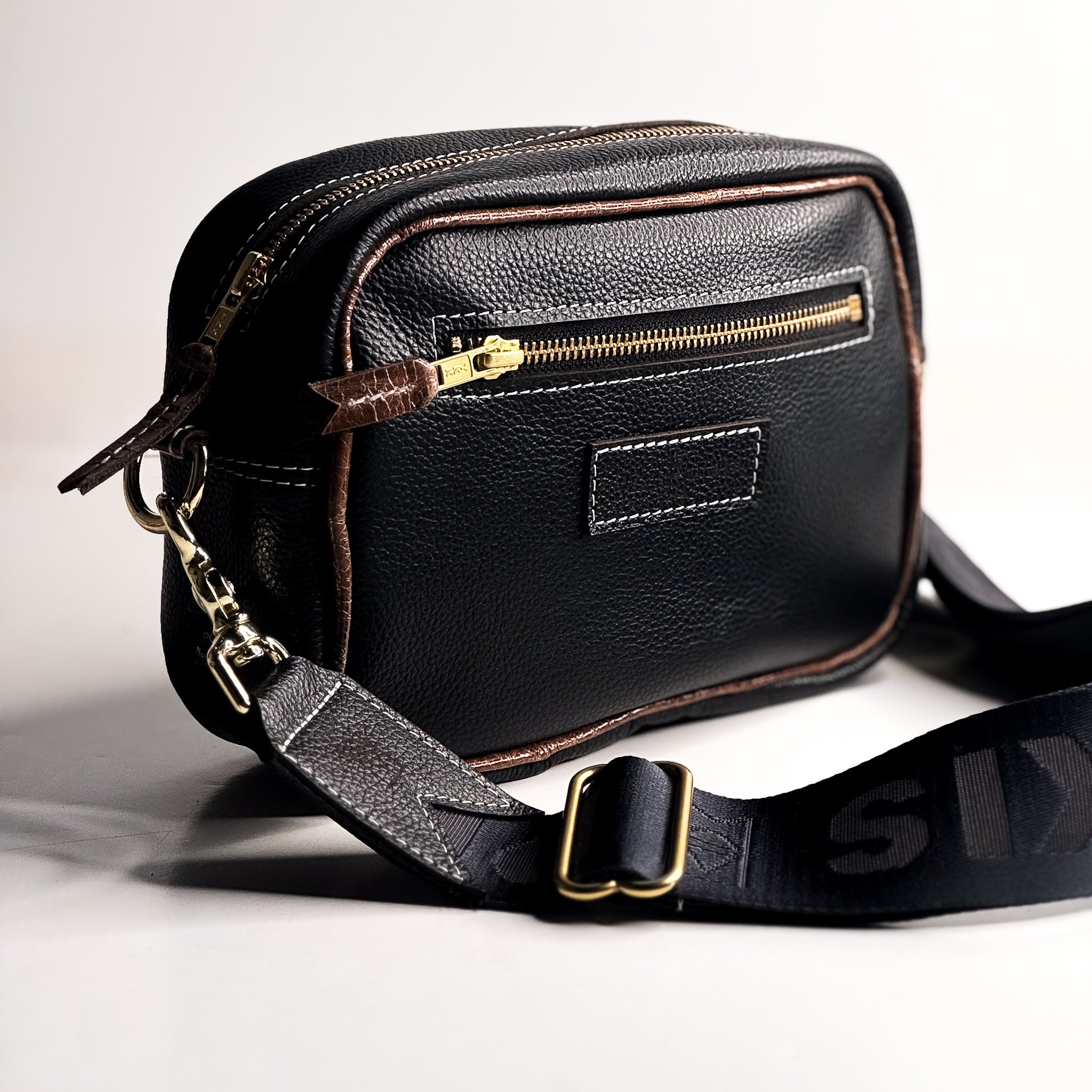 Blank Canvas Collection | Maeve Crossbody | Pebble Ink + Clay