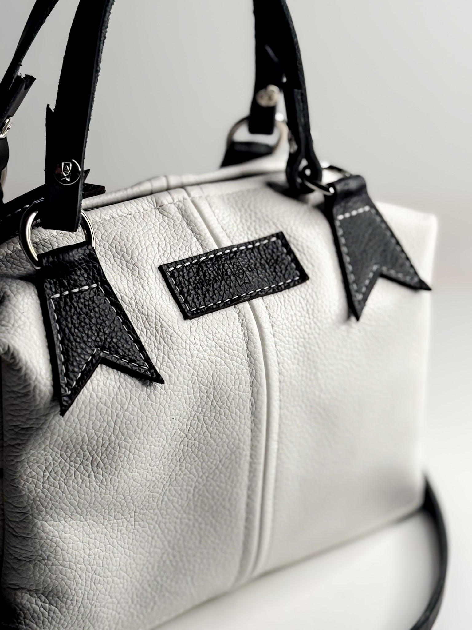 Blank Canvas Collection | Dolly Satchel + Crossbody | Gallery White