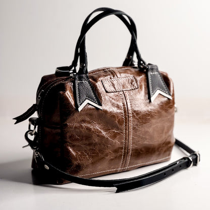 Blank Canvas Collection | Dolly Satchel + Crossbody | Clay