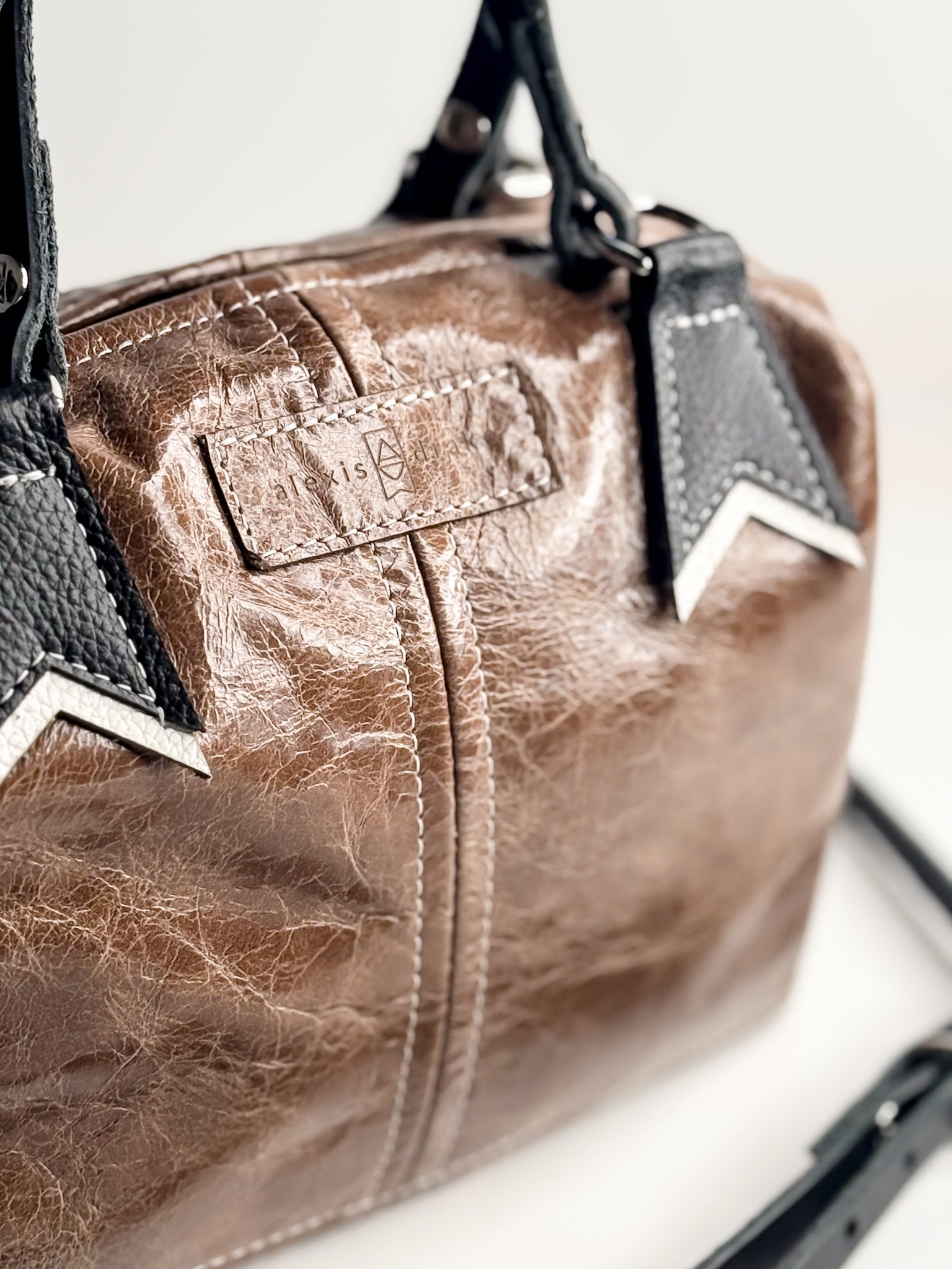 Blank Canvas Collection | Dolly Satchel + Crossbody | Clay