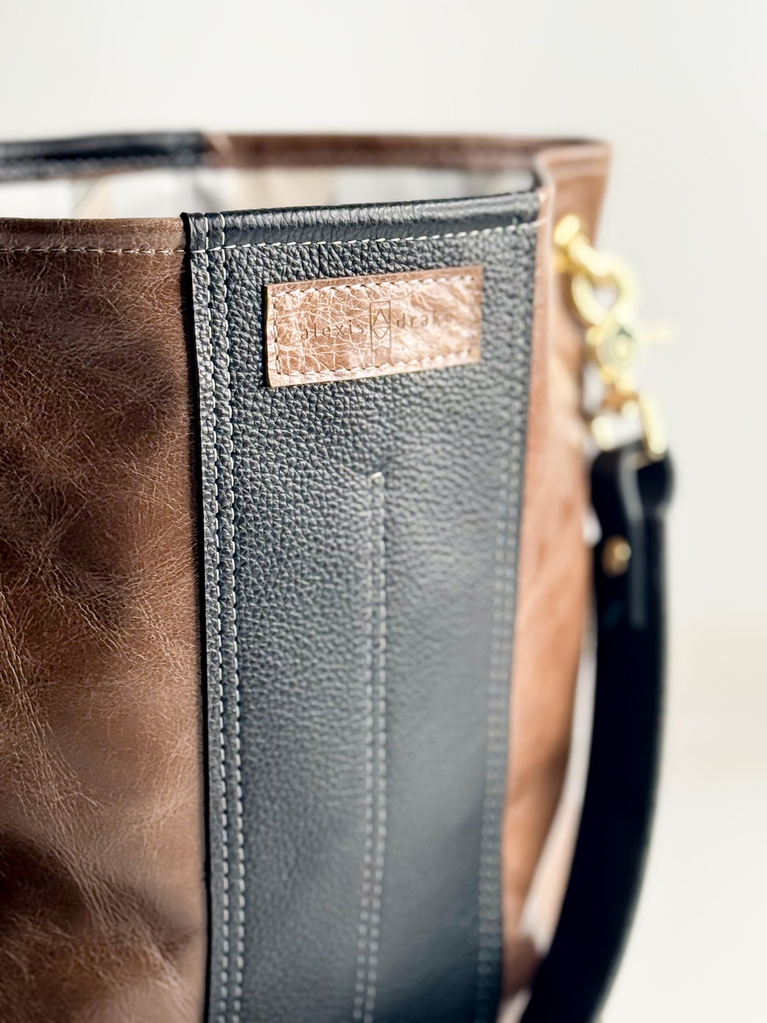 Blank Canvas Collection | Tivoli Shoulder Tote | Clay + Ink Pebble