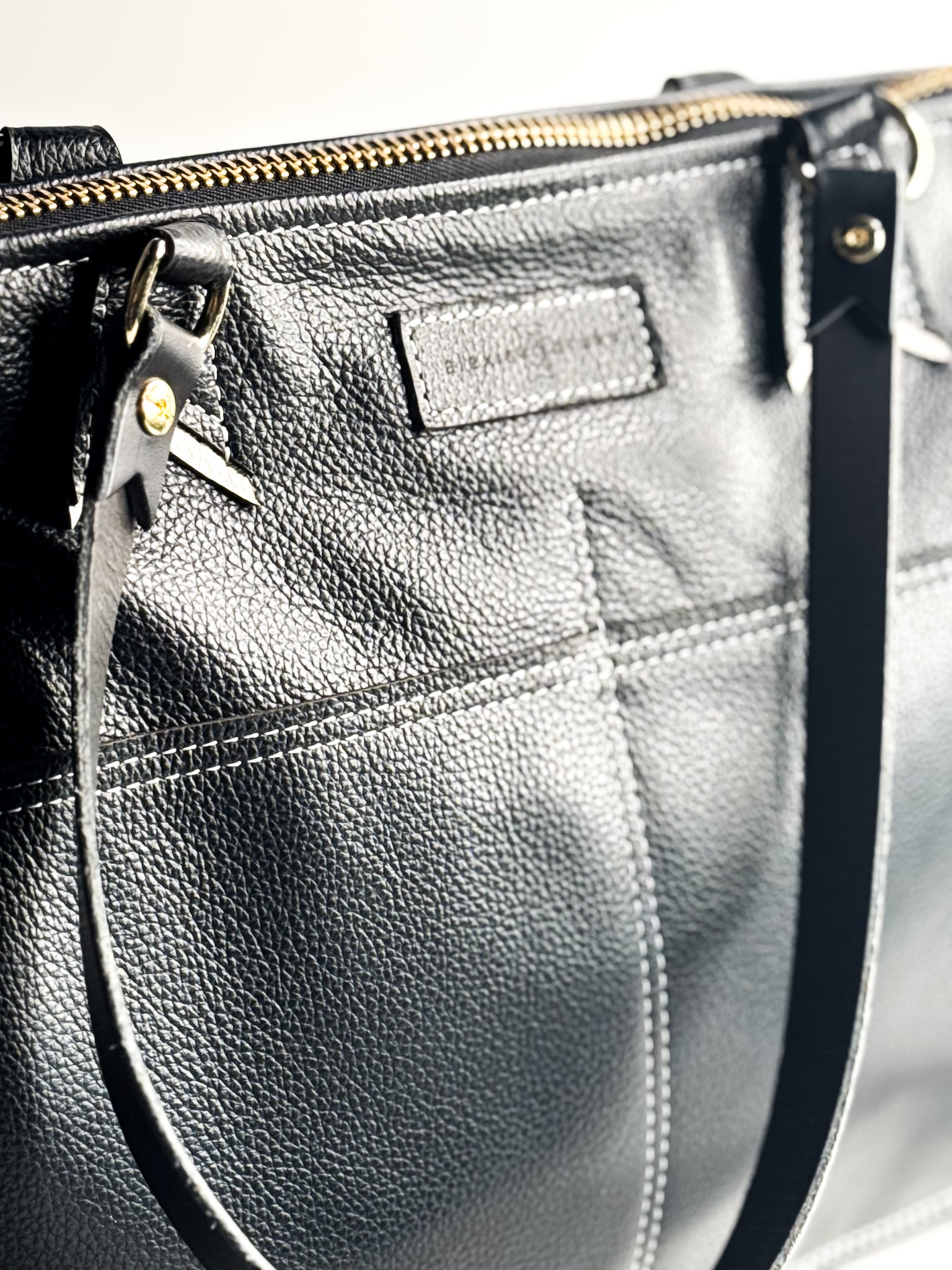 Blank Canvas Collection | Lexie Brief Shoulder Tote + Crossbody | Pebble Ink