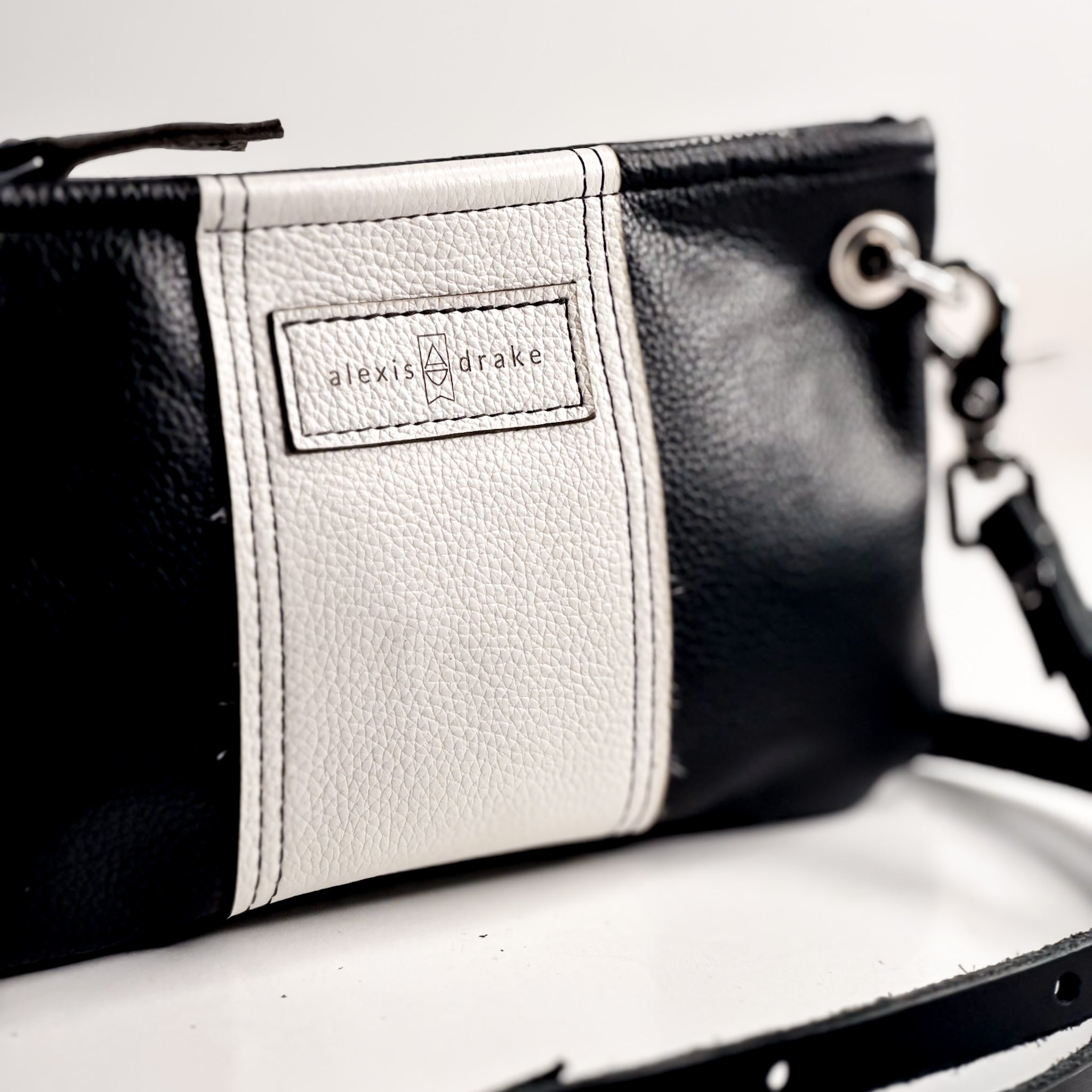 Blank Canvas Collection | Rainbow Belt Bag Clutch + Crossbody | Pebble Ink