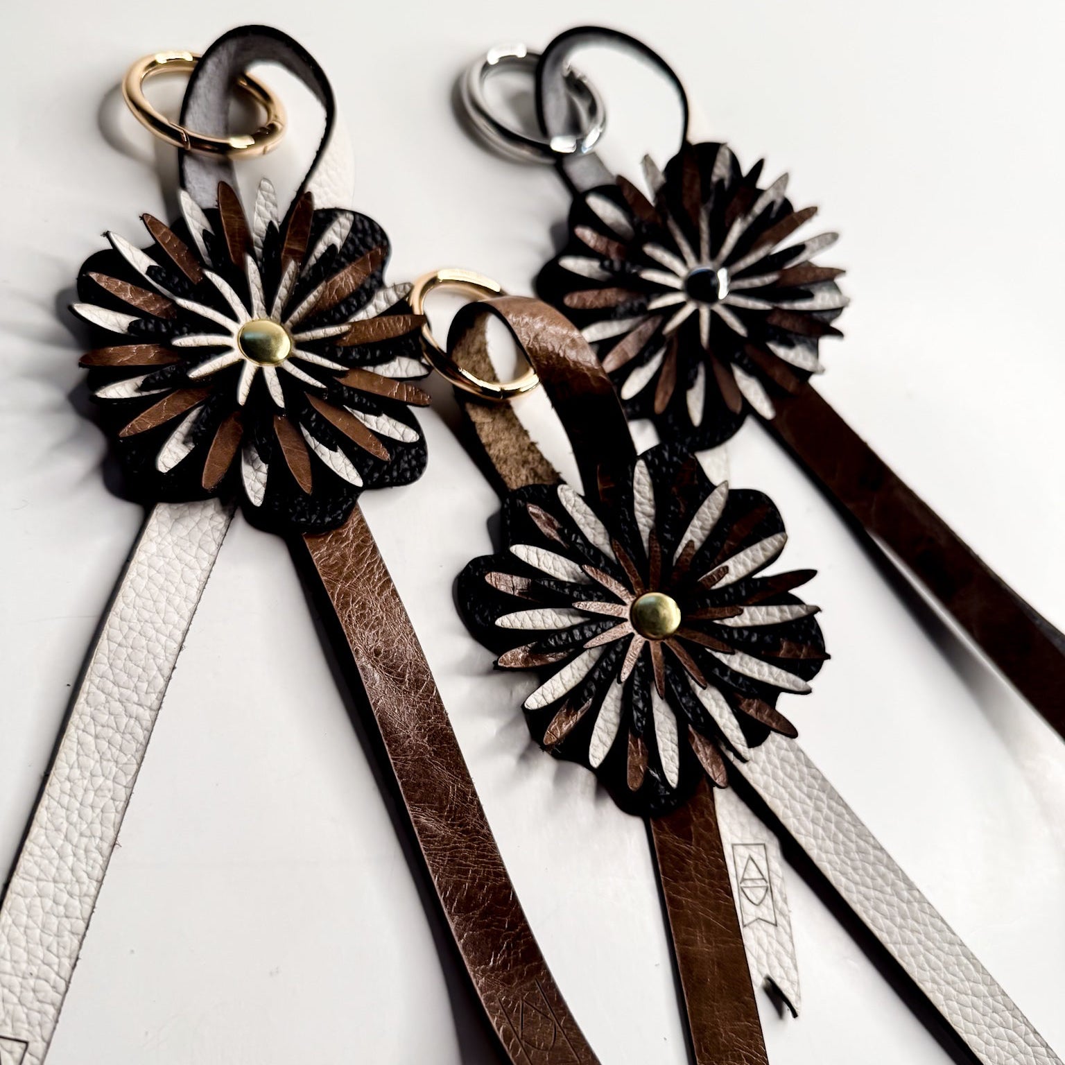 Blank Canvas Collection | Keychain | Flower Floof Bag Charm