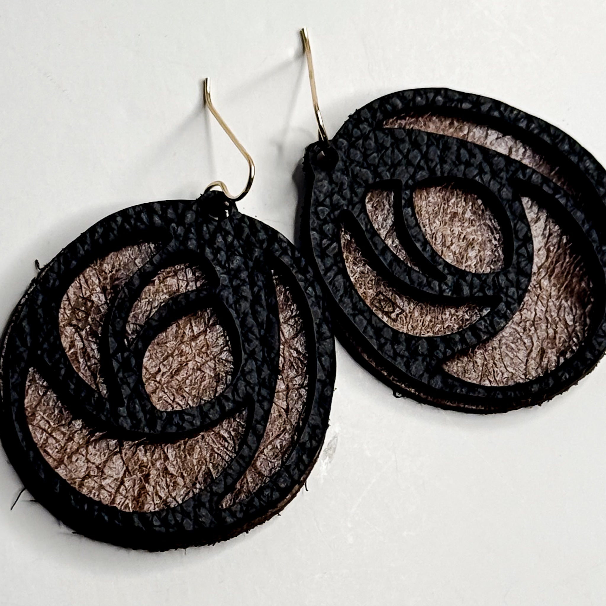 Blank Canvas Collection | Jewelry | Posy Leather Earrings | Various