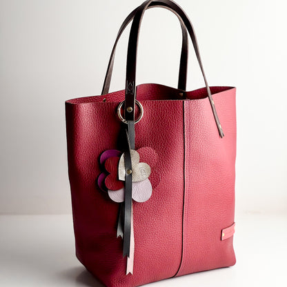 Love Collection | Market Tote | Cabernet