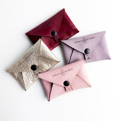 Love Collection | Leather Wallet Pouch | Various Colors