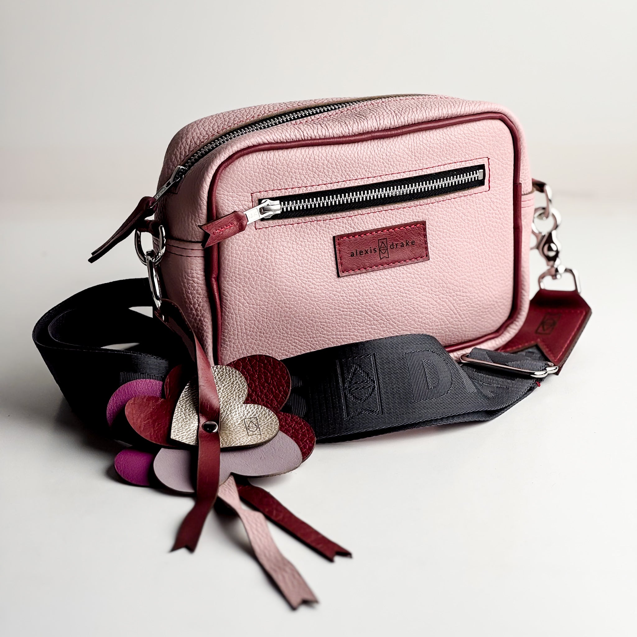 Love Collection | Maeve Crossbody | Blush + Ruby