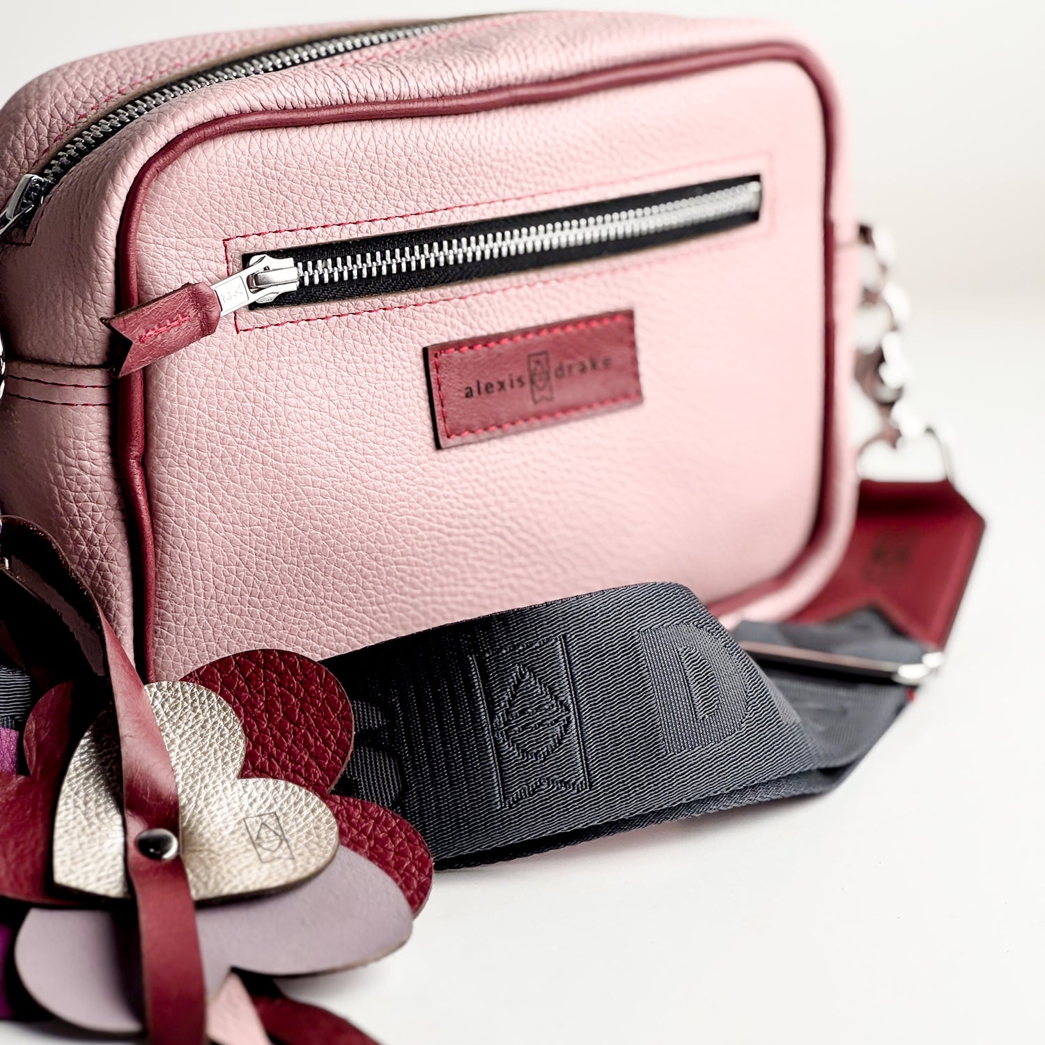 Love Collection | Maeve Crossbody | Blush + Ruby