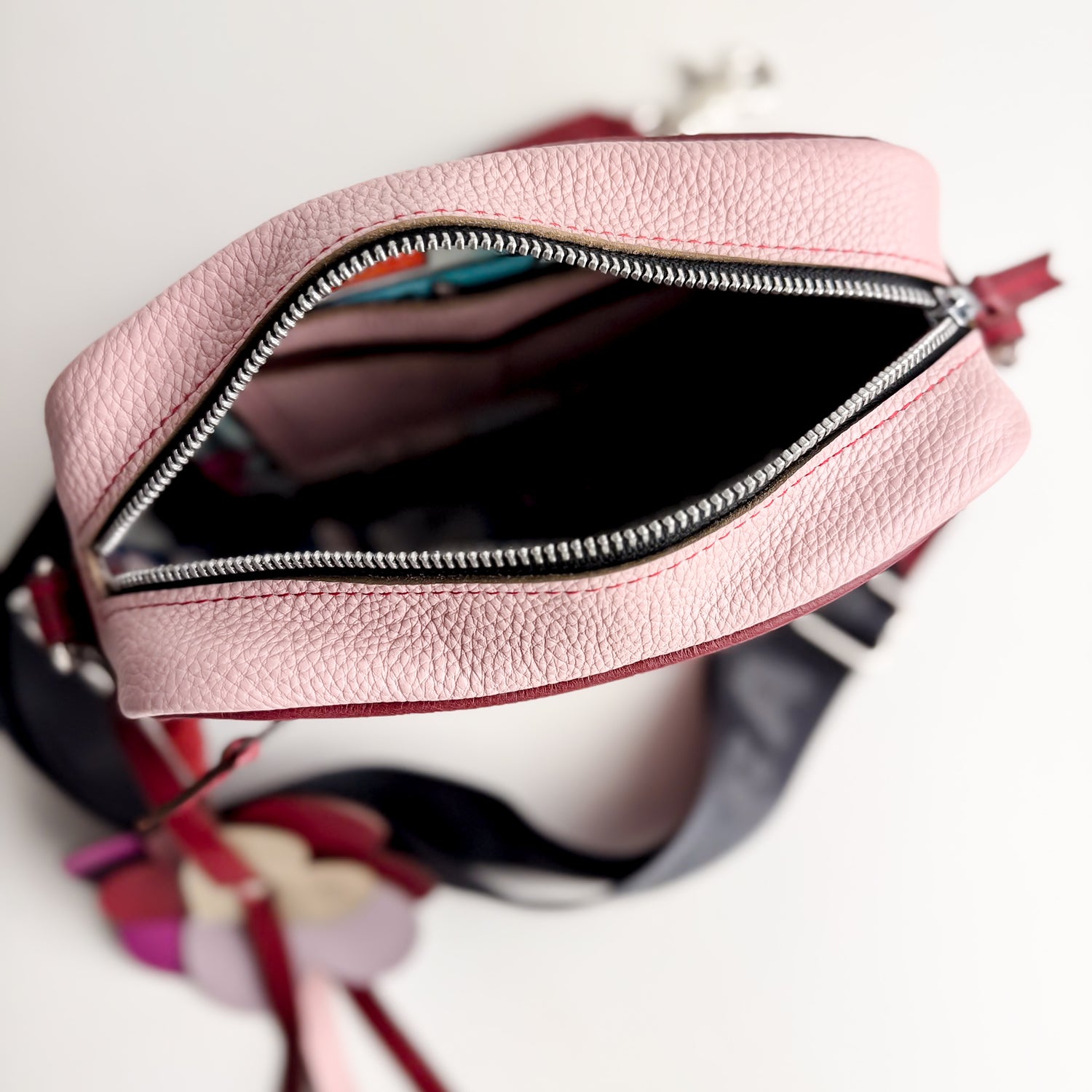 Love Collection | Maeve Crossbody | Blush + Ruby