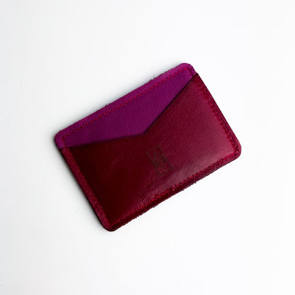 Love Collection | Card Holder | Magenta + Ruby