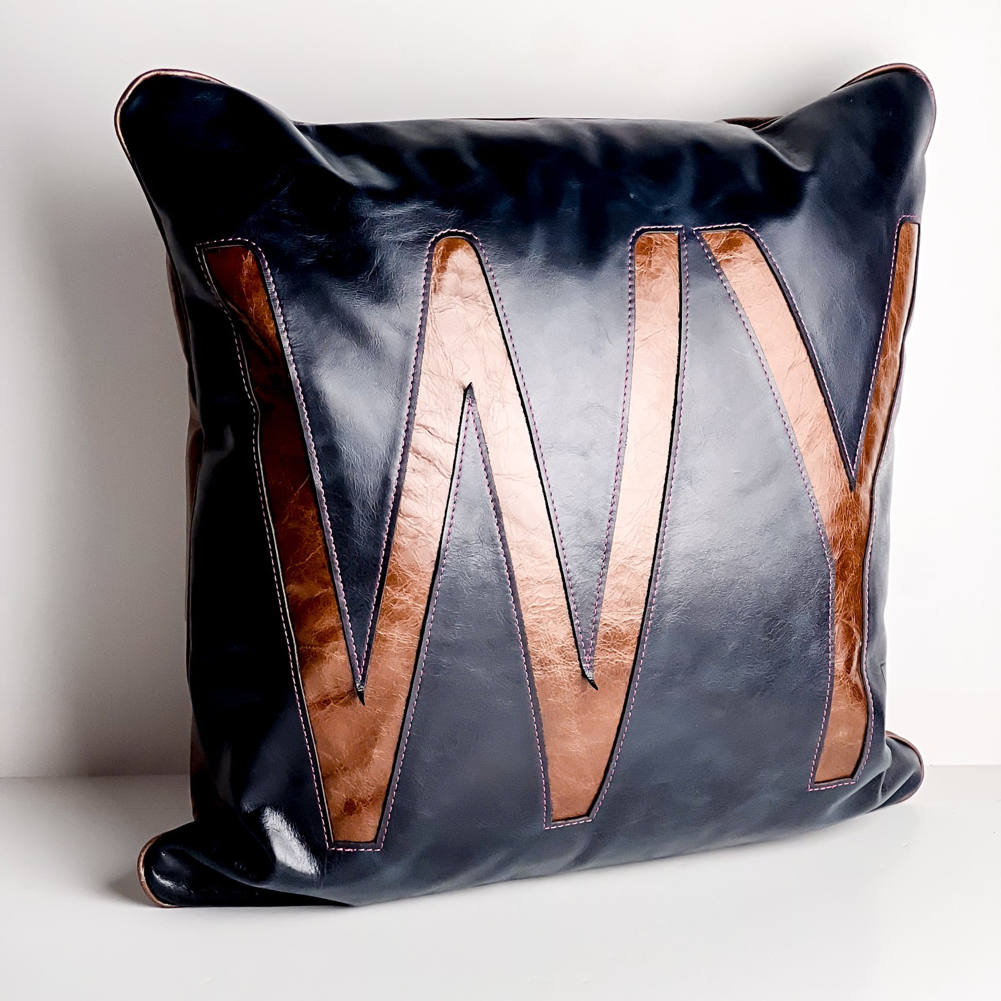 Home Collection | Square Pillow | WY Logo