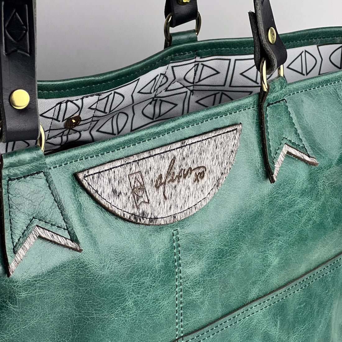 XO Collection | Charlotte Shoulder Tote | Teal