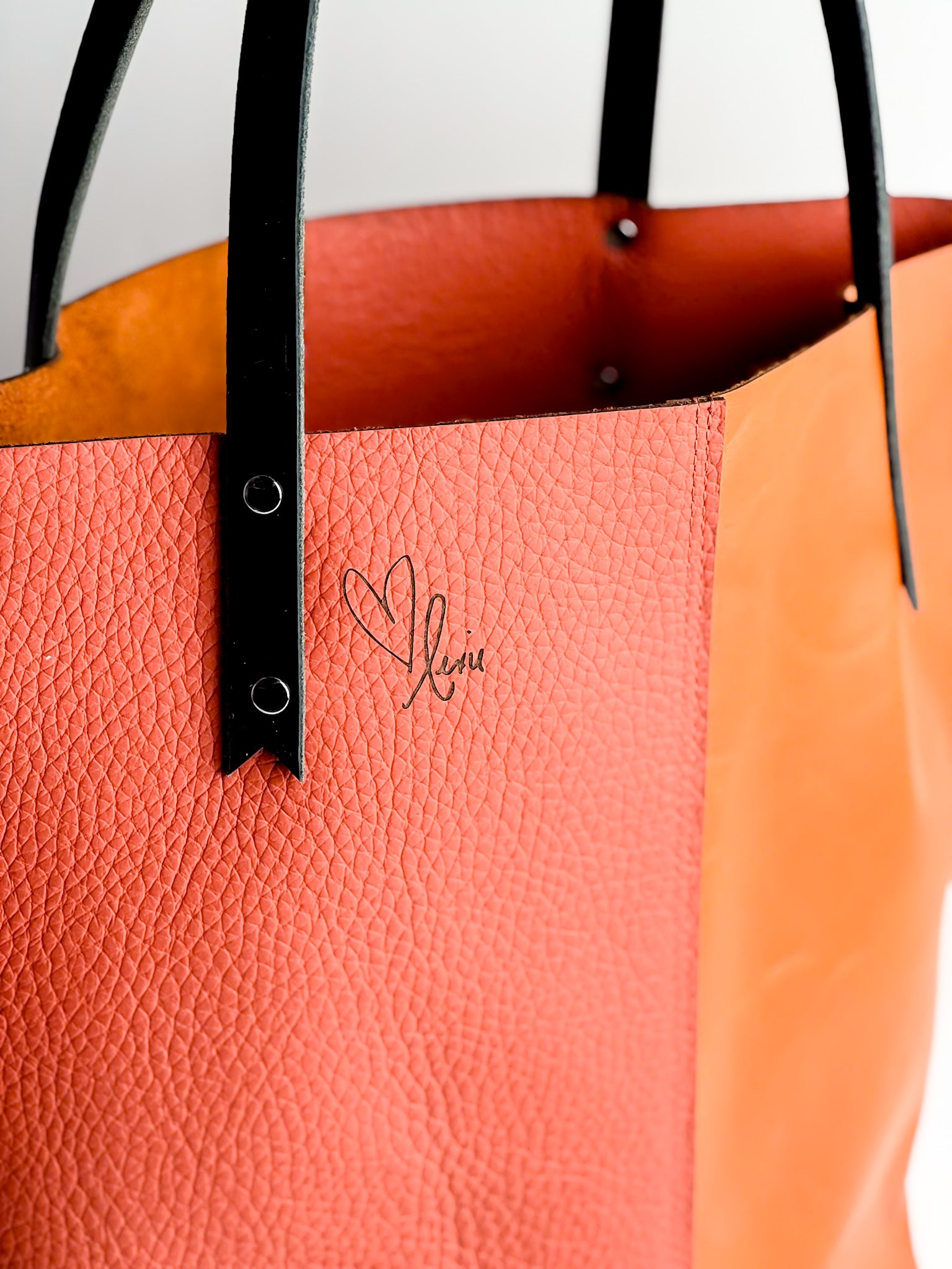 Love Tote Collection | Market Tote | Apricot + Ember