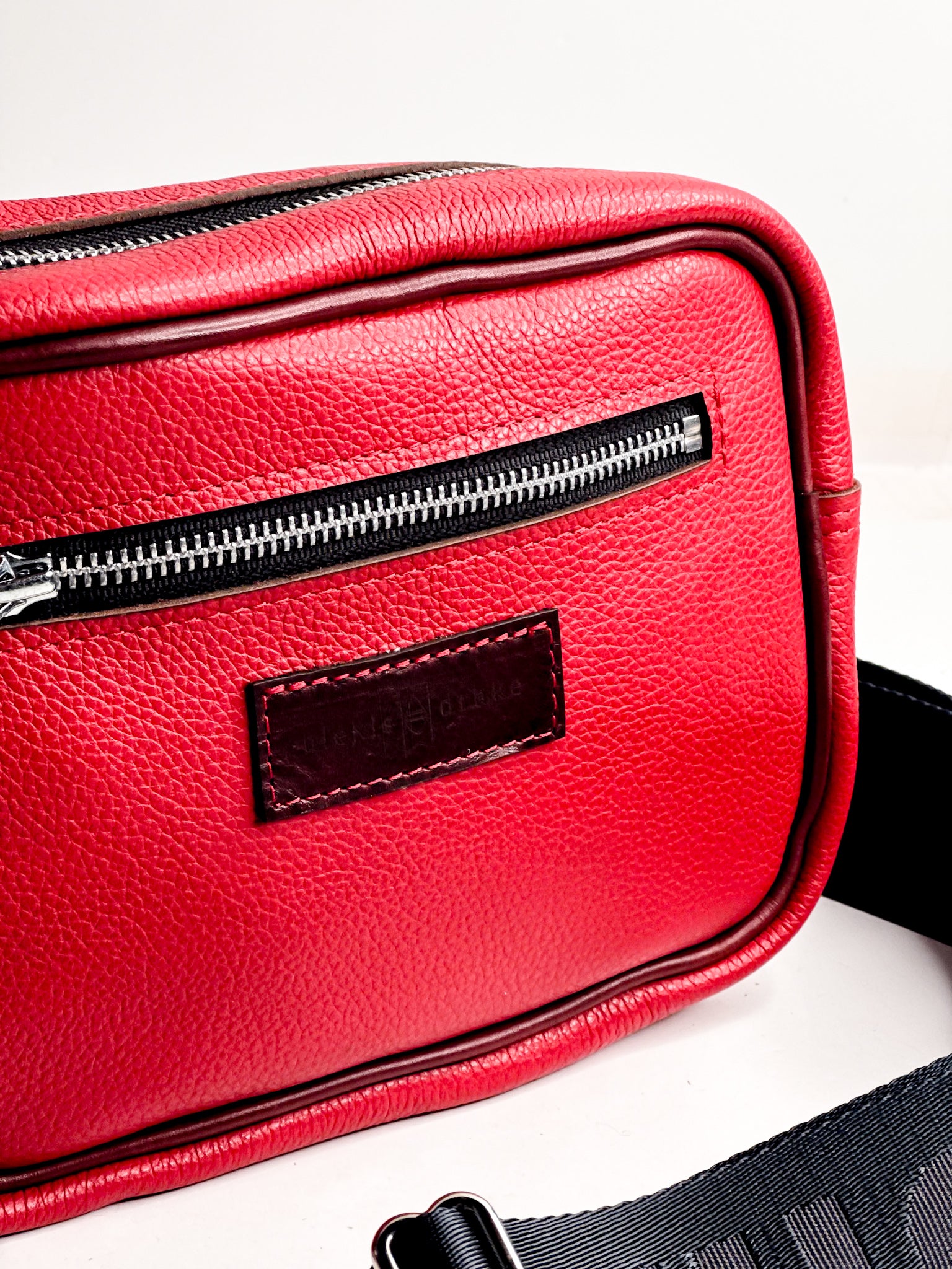 Heart + Hide Collection | Maeve Crossbody | Crimson + Wine