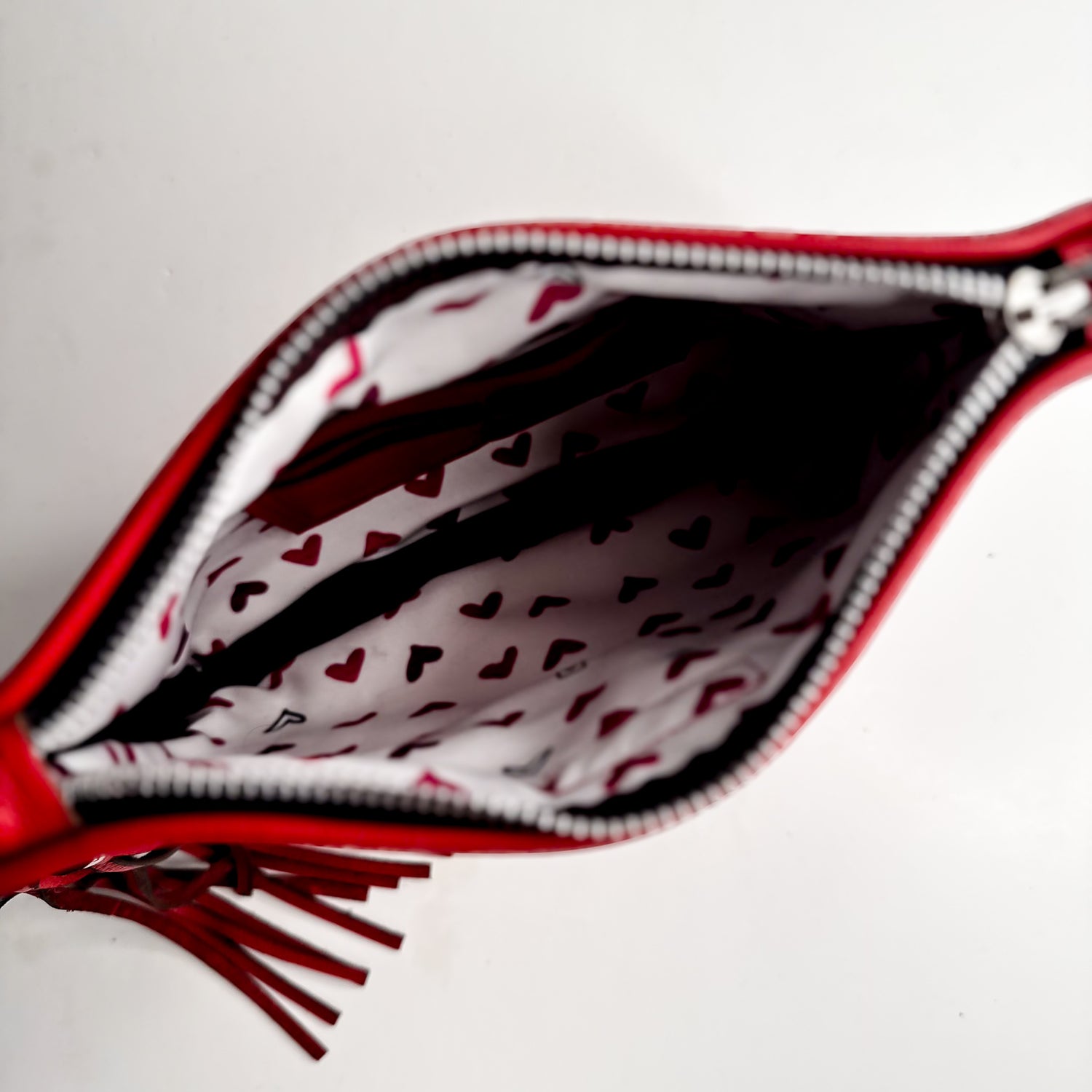 Heart + Hide Collection | Jackie Crossbody | Crimson
