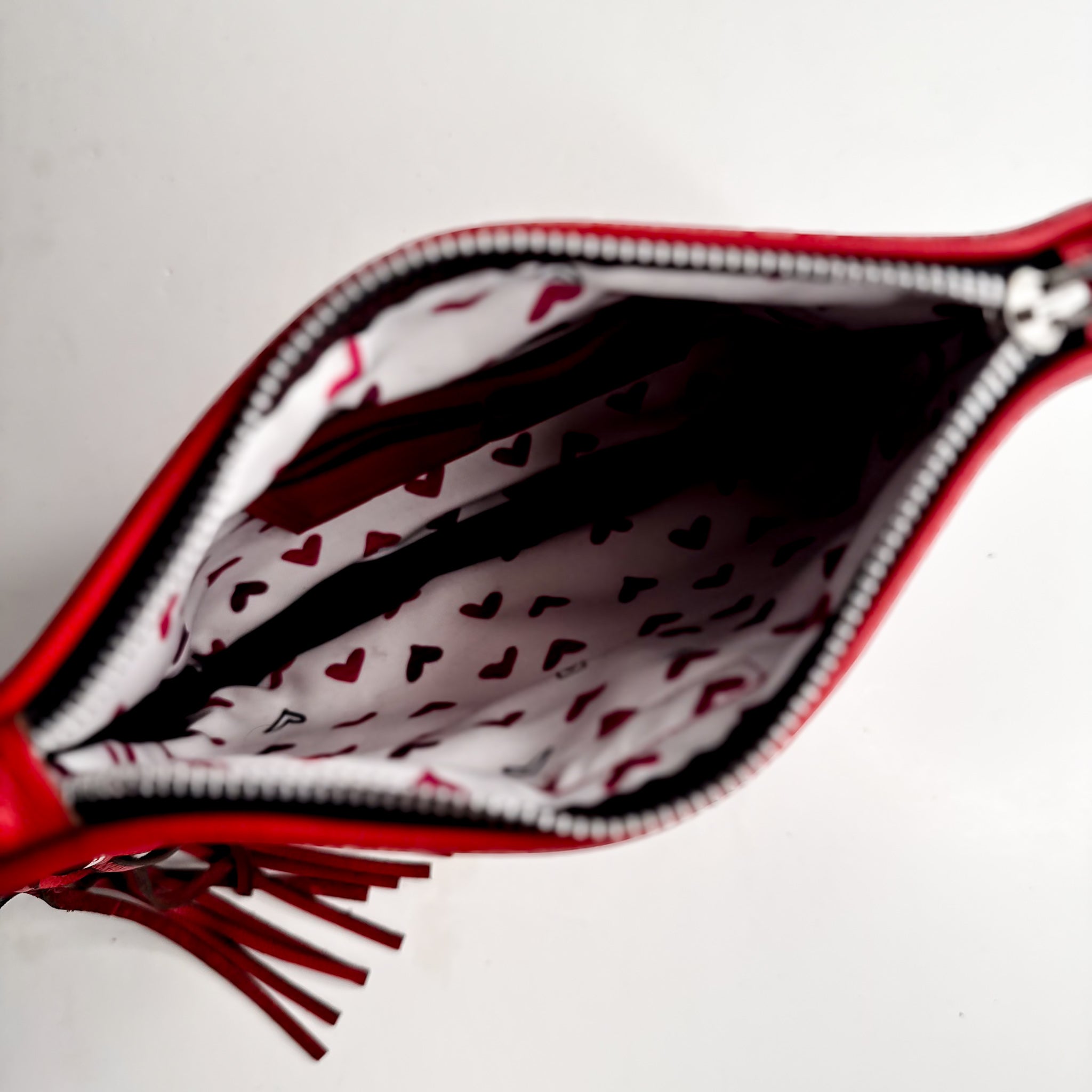 Heart + Hide Collection | Jackie Crossbody | Crimson