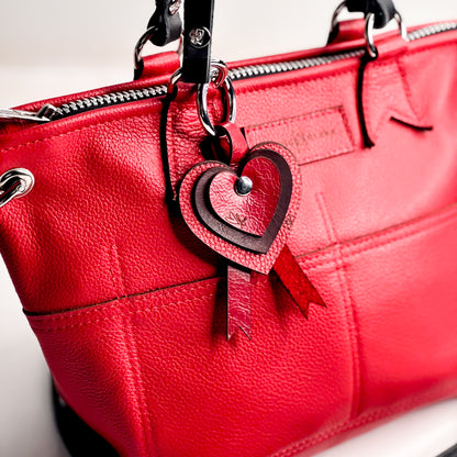 Heart + Hide Collection | Coco Satchel + Crossbody | Crimson