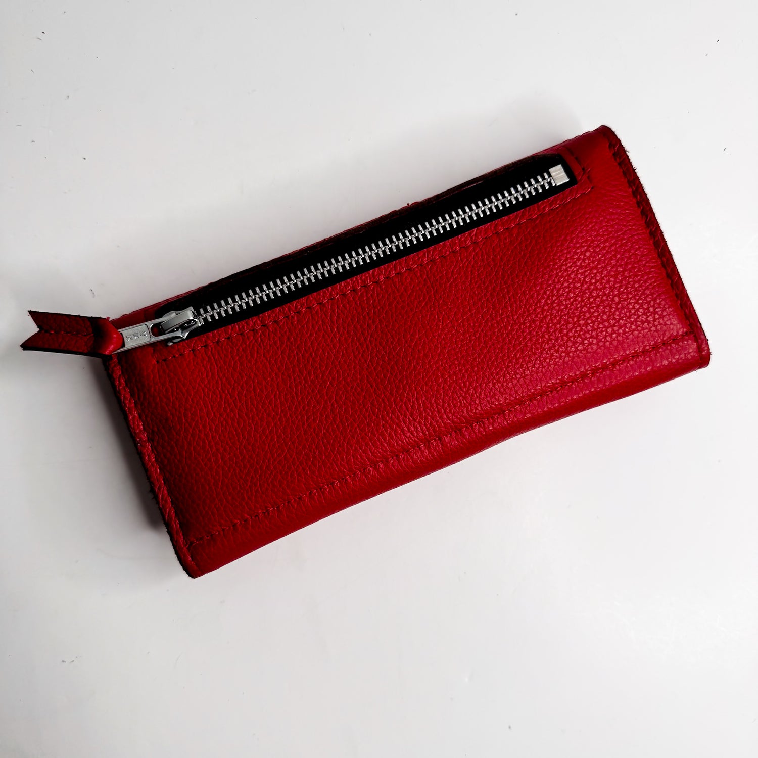 Heart + Hide Collection | Genevieve Wallet | Crimson