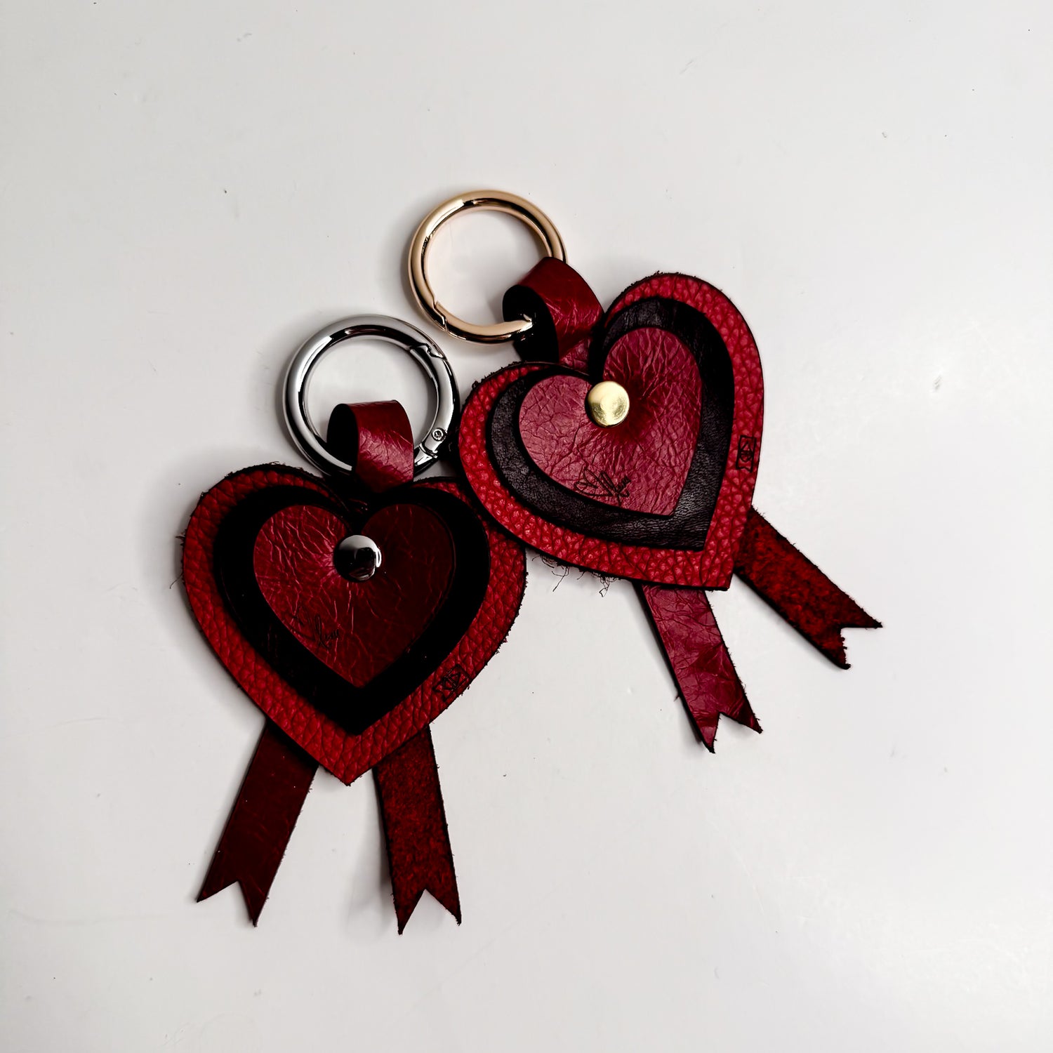 Heart + Hide Collection | Keychain | Heart Floof Bag Charm