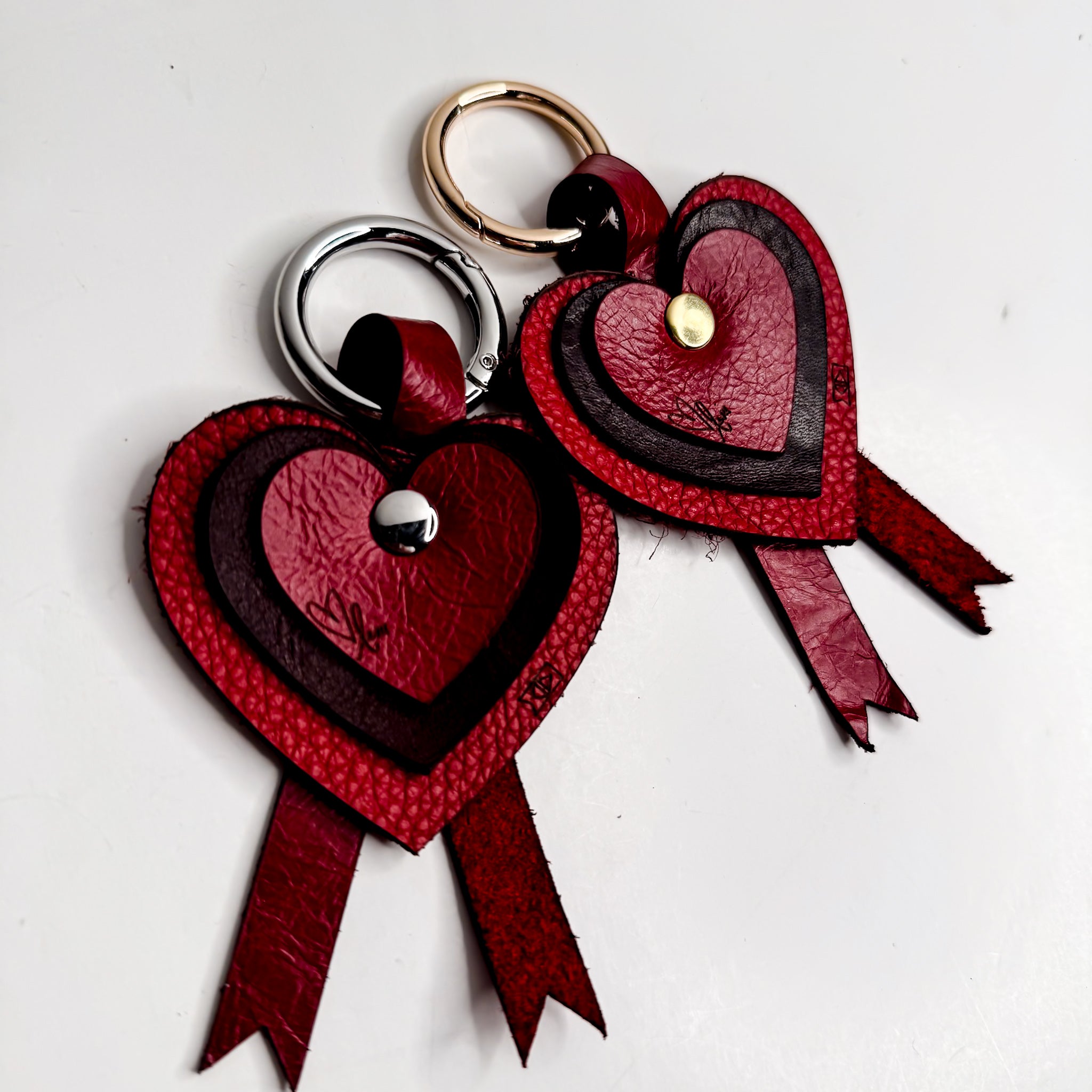 Heart + Hide Collection | Keychain | Heart Floof Bag Charm