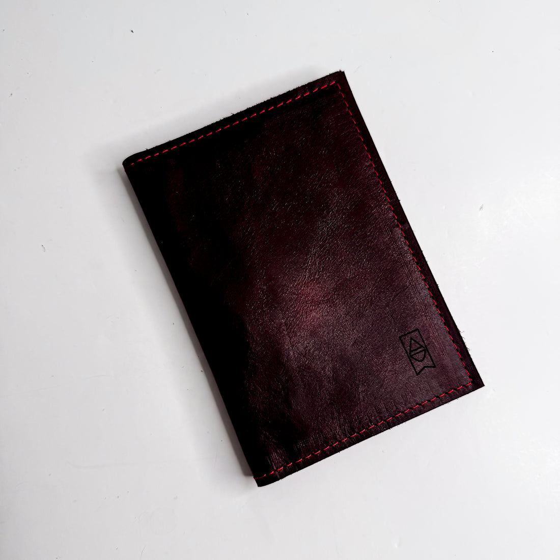 Heart + Hide Collection | Passport Capsule Wallet | Wine