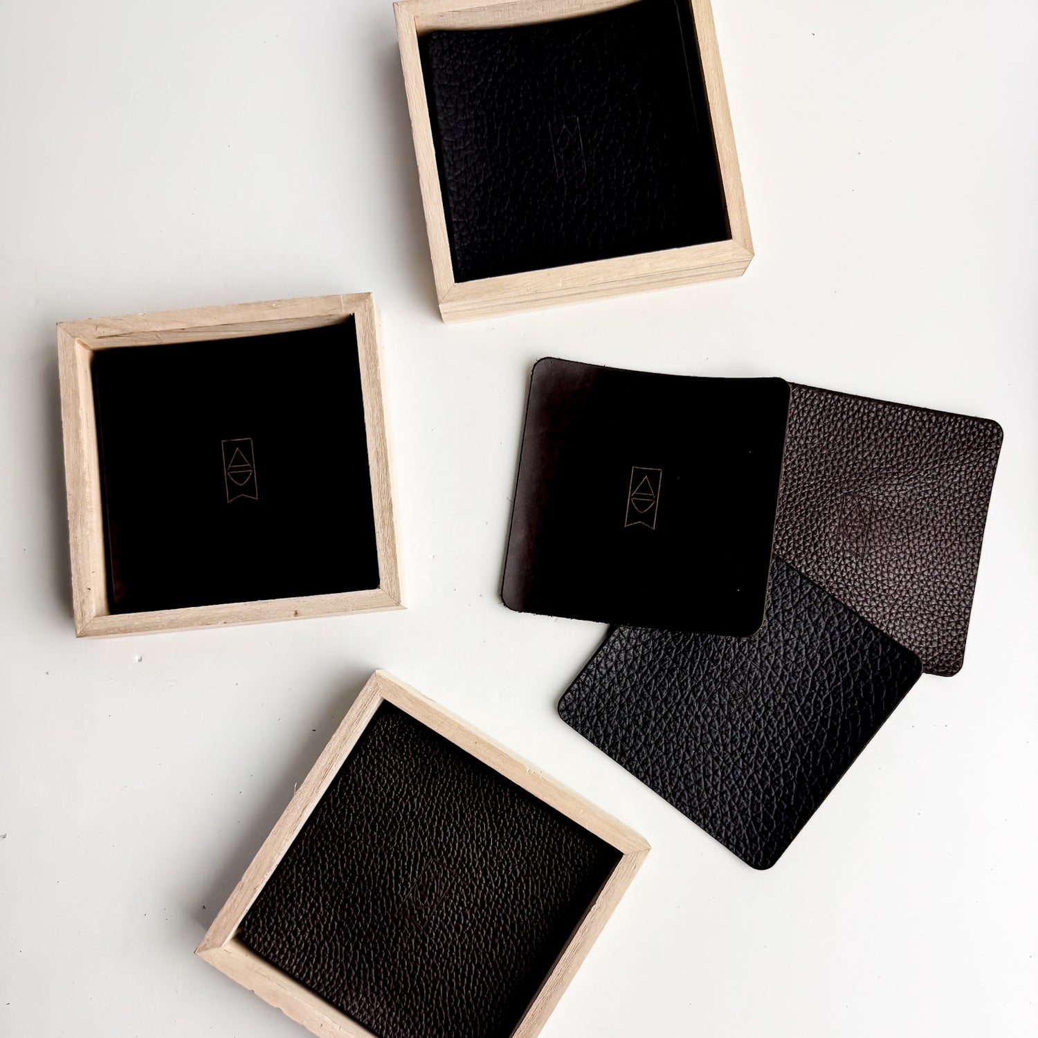 Home Collection | Leather Coasters