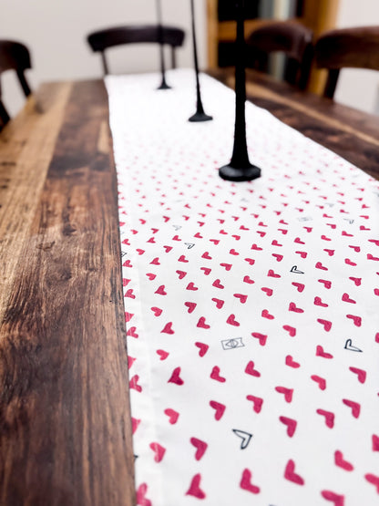 Heart + Hide Collection | Table Runner