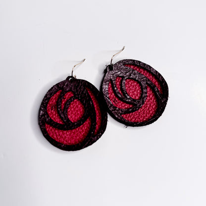 Heart + Hide Collection | Jewelry | Posy Leather Earrings | Various