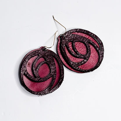 Heart + Hide Collection | Jewelry | Posy Leather Earrings | Various