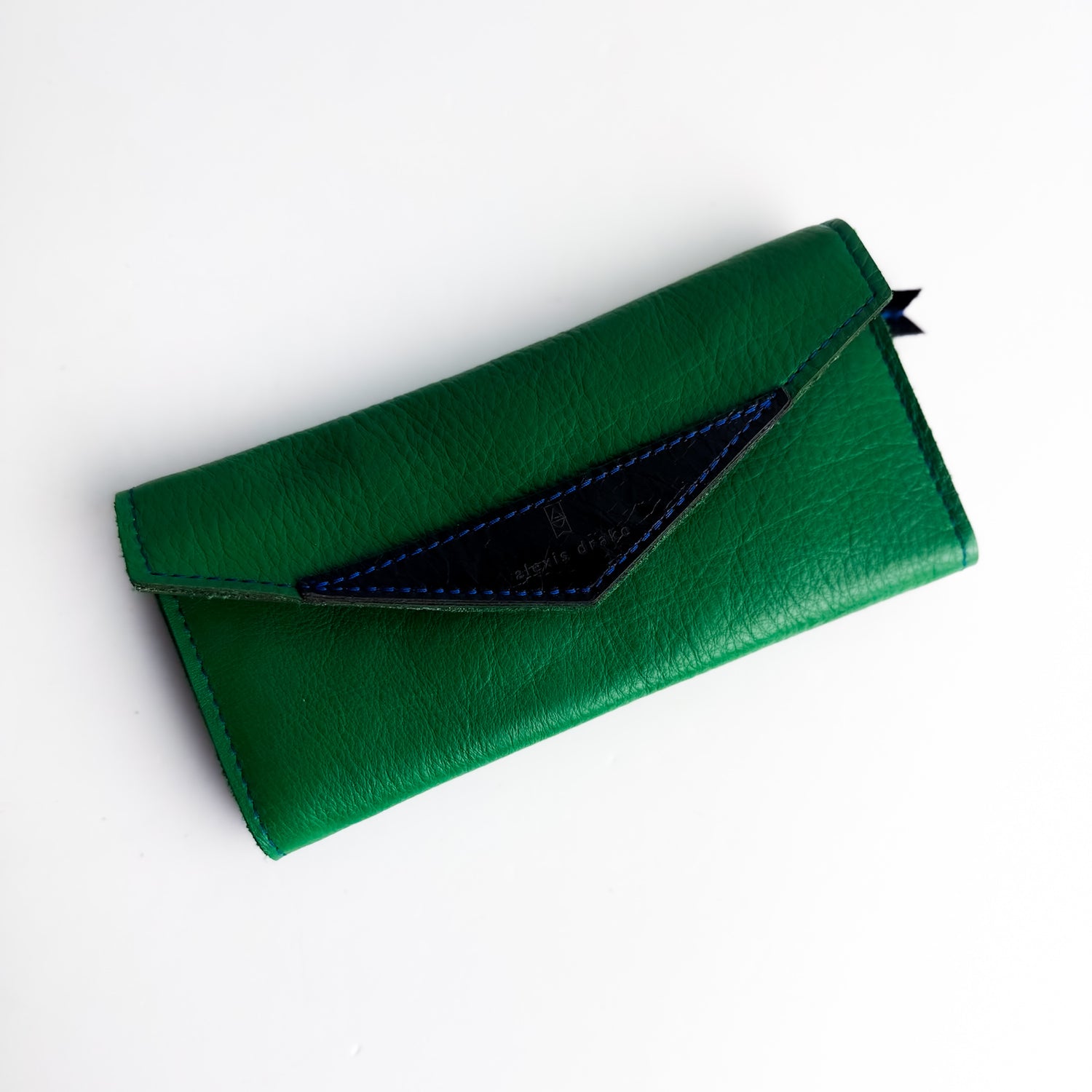 Polished Prep Collection | Genevieve Wallet | Boxwood Green