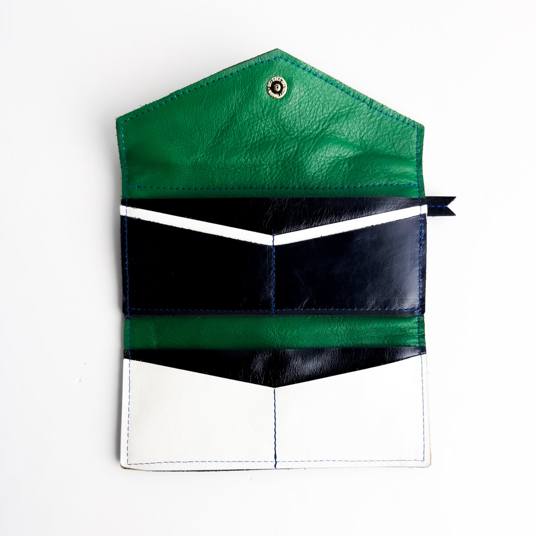 Polished Prep Collection | Genevieve Wallet | Boxwood Green