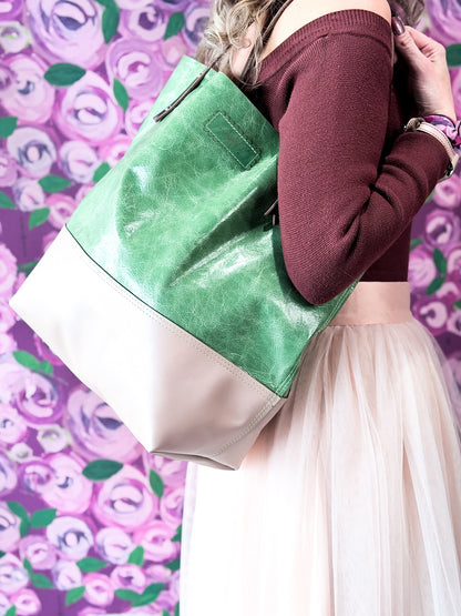 Wild Bloom Collection | Market Tote | Ivy + Rosewater Pink