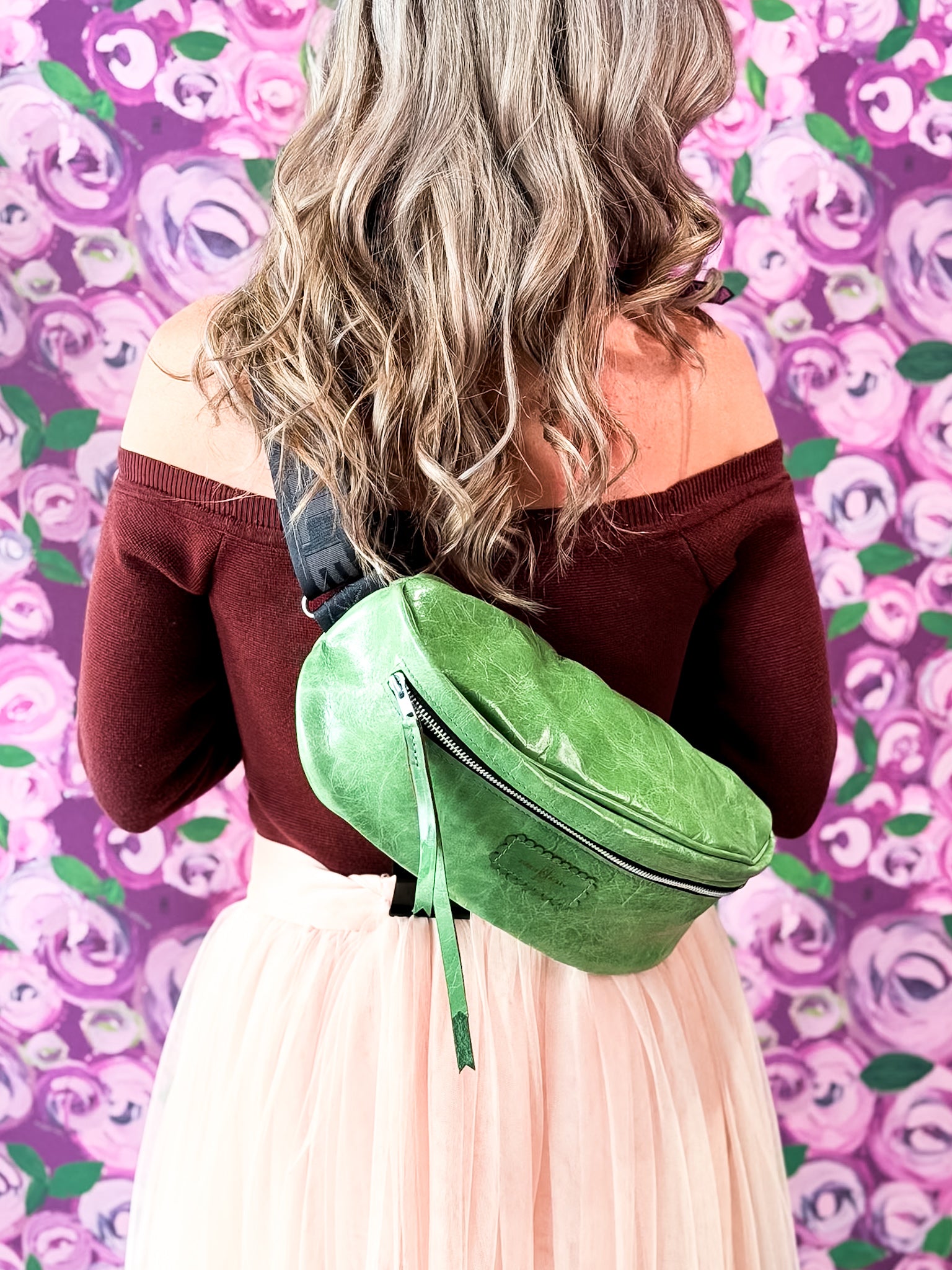 Wild Bloom Collection | Louie Fanny Crossbody | Ivy