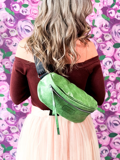 Wild Bloom Collection | Louie Fanny Crossbody | Ivy