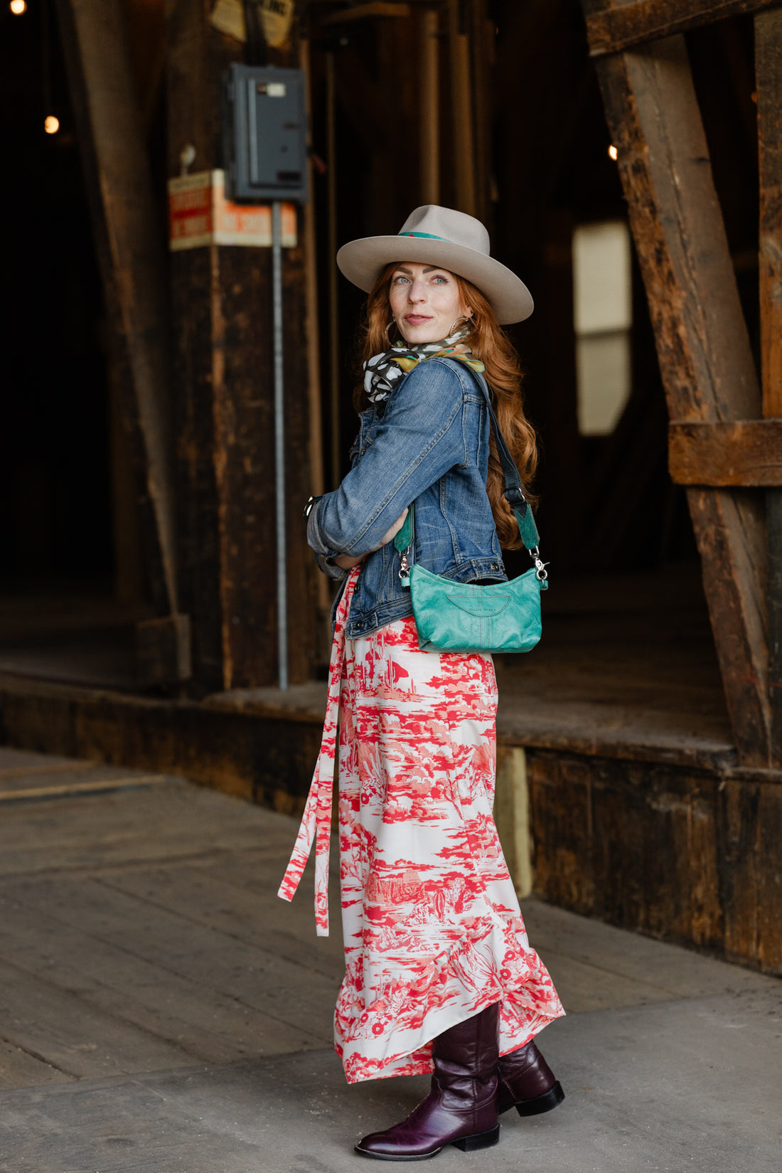 Rodeo Collection | Penelope Crossbody | Cactus Rose
