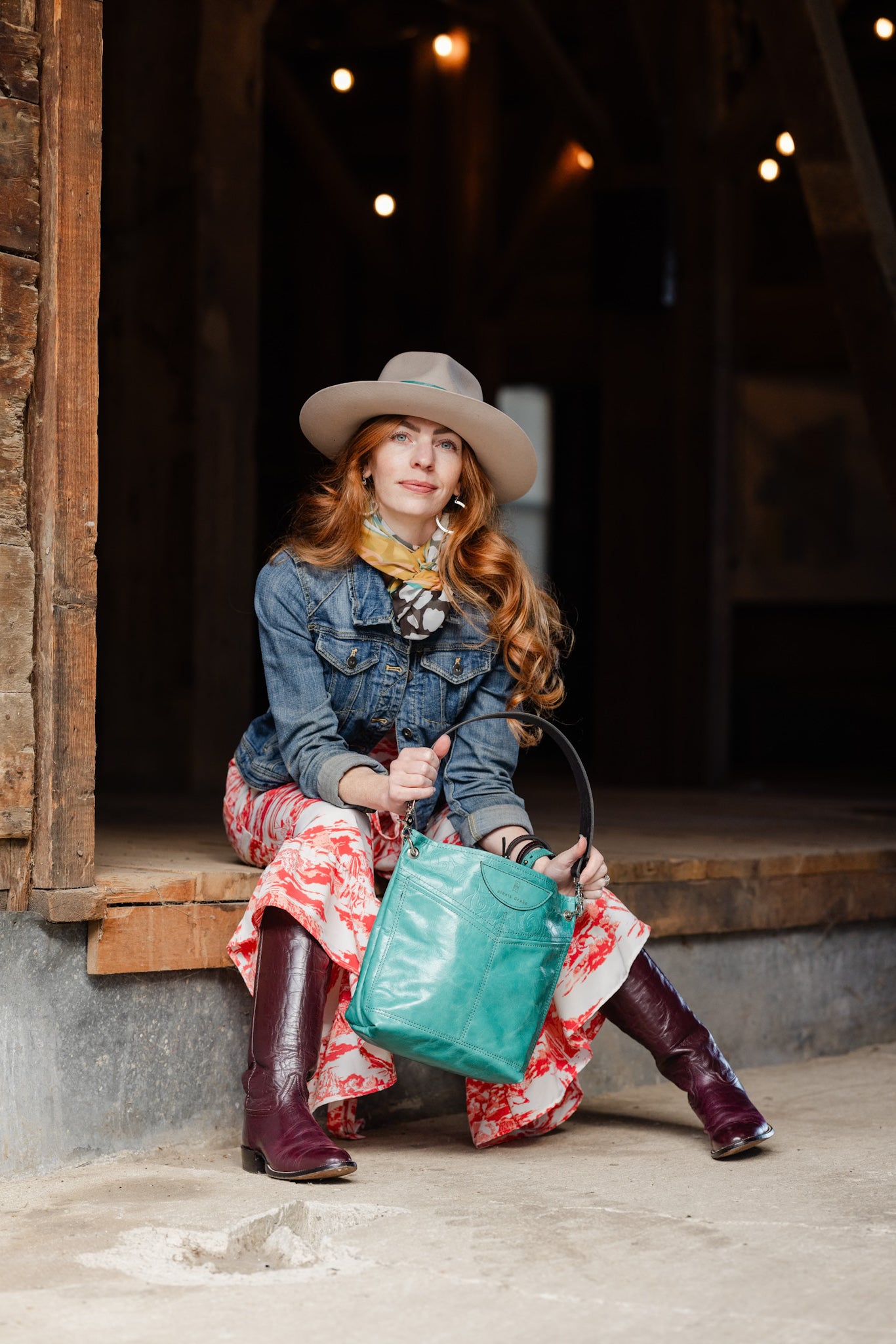 Rodeo Collection | Tivoli Shoulder Tote | Cactus Rose