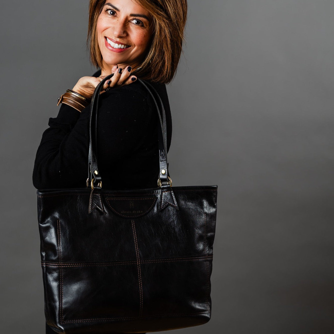 Everyday Collection | 9 to 5 Shoulder Tote | Black 