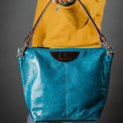 Everyday Collection | Drake Shoulder Tote | Turquoise