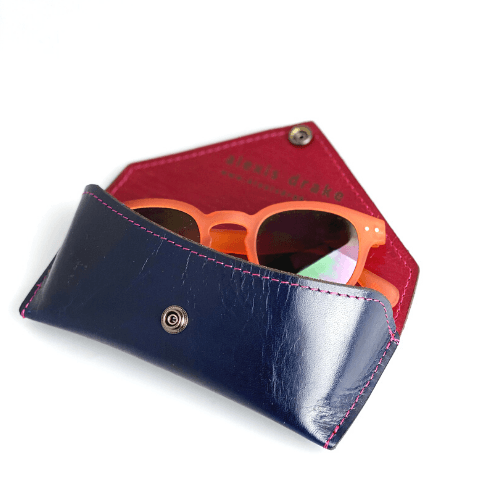 CUSTOM | Leather Sunglasses Case - Alexis Drake