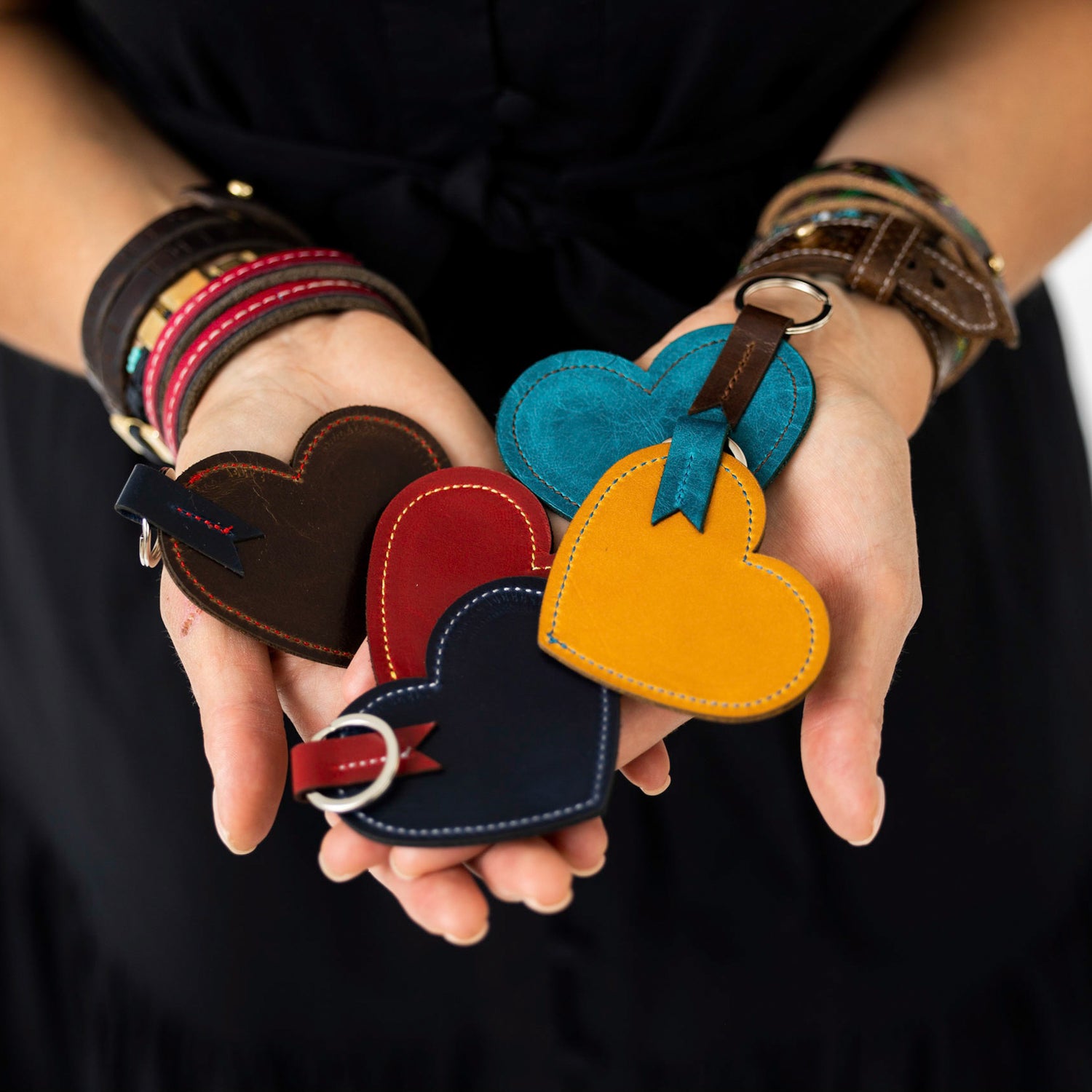 Custom Collection | Heart Keychain