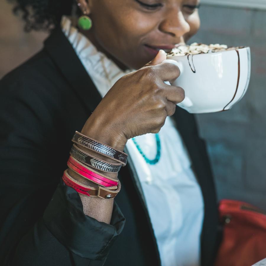 Custom | Leather Wrap Bracelets - Alexis Drake