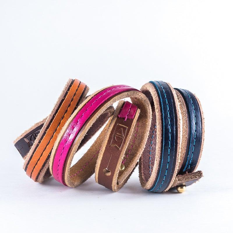 Custom | Leather Wrap Bracelets - Alexis Drake