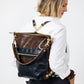 Everyday Collection | Backpack Shoulder Tote | Rocky + Navy