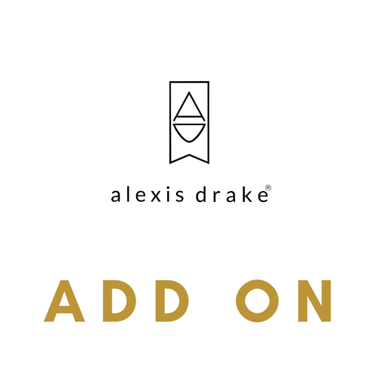 ADD ON Monogram - Alexis Drake