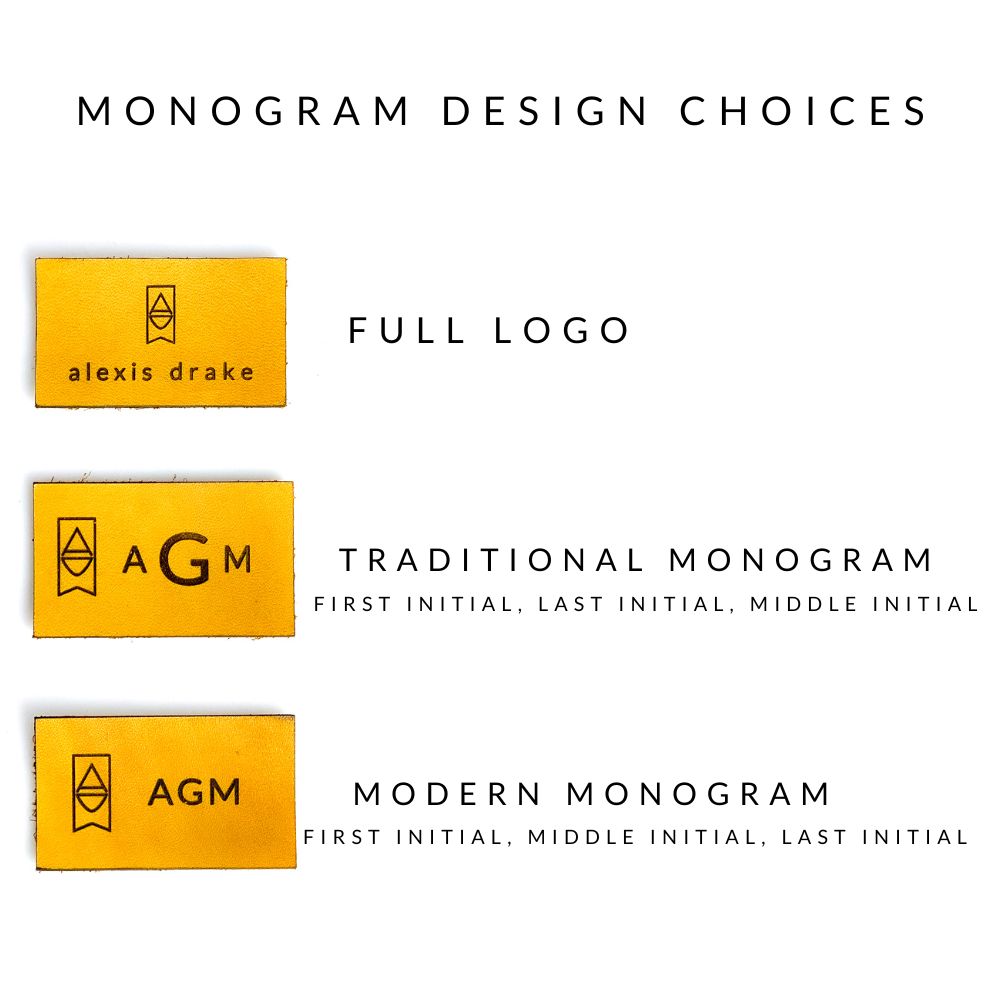 Custom Monogram Design Choices
